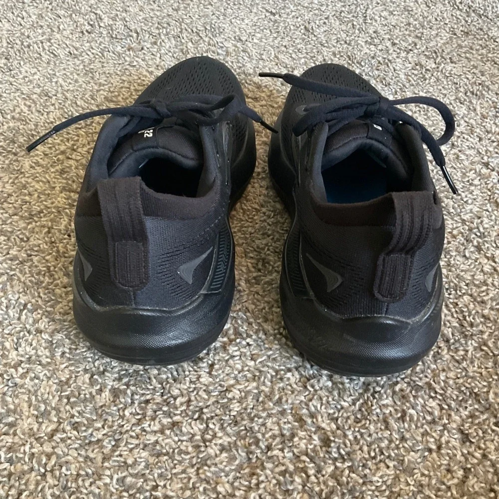Brooks Glycerin GTS 22 Running Shoes Womens Size 7.5 Black Support Sneakers